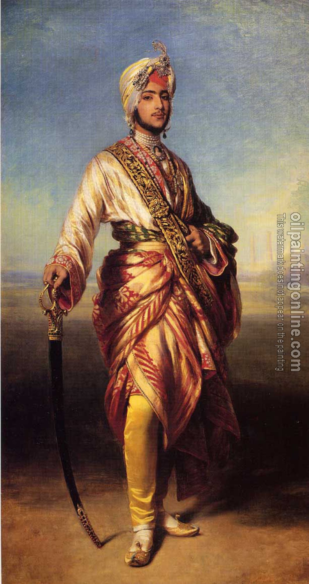 Winterhalter, Franz Xavier - The Maharajah Duleep Singh